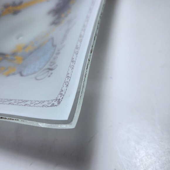 Vintage Holly Hobby Ceiling Light Glass Shade Cover 1970s Mid Century - Picture 14 of 16